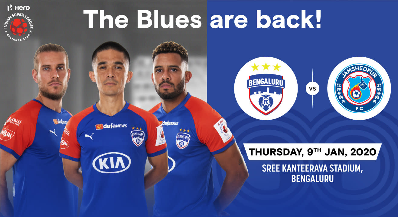 Hero Indian Super League 2019-20: Bengaluru FC vs Jamshedpur FC