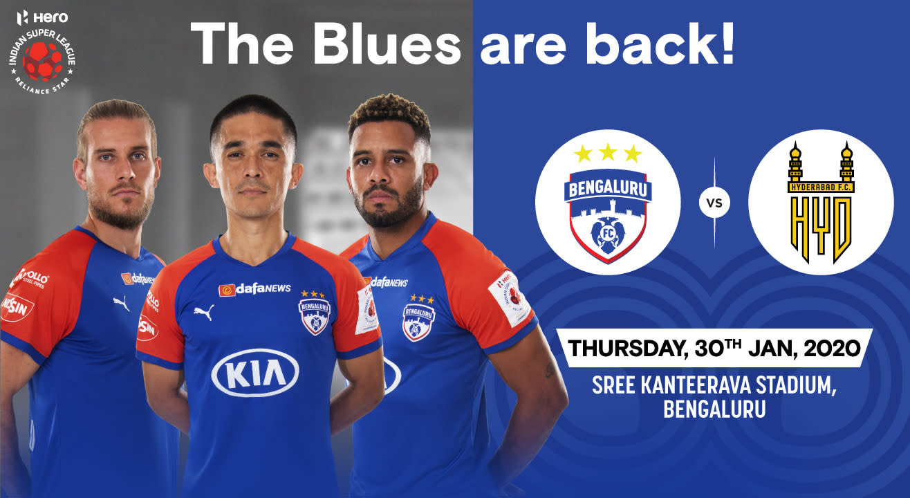 Hero Indian Super League 2019-20: Bengaluru FC vs Hyderabad FC