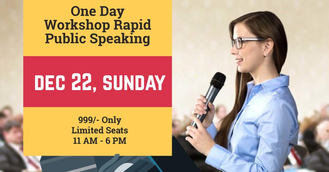 One Day Workshop on Rapid Public Speaking and Communication Skills