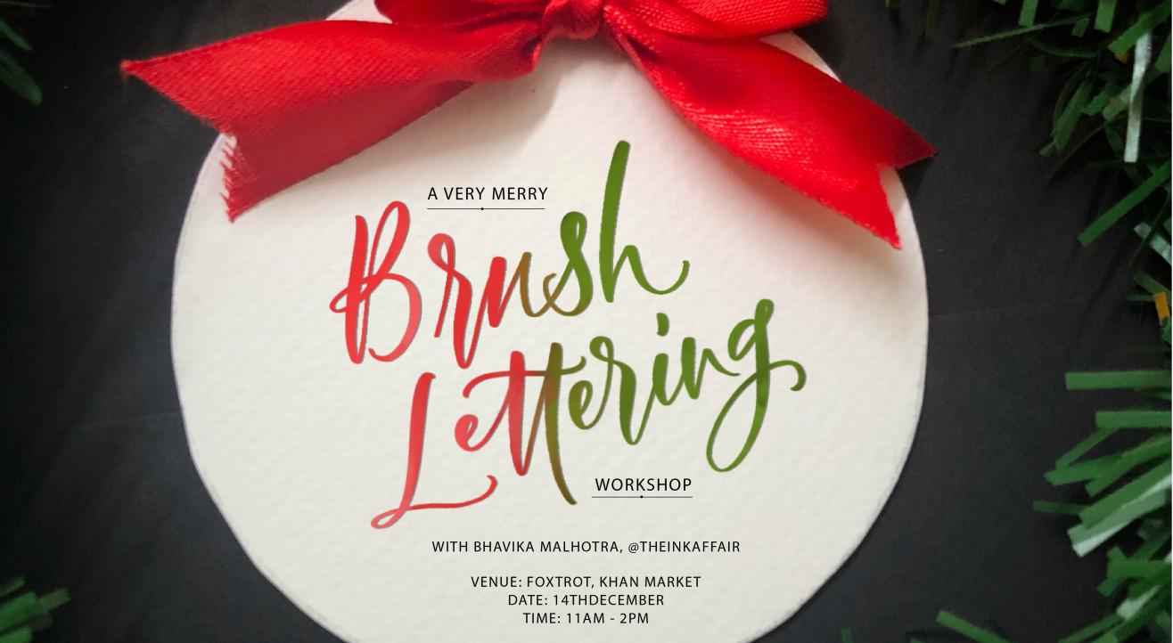 Brush Lettering Workshop - Christmas Special