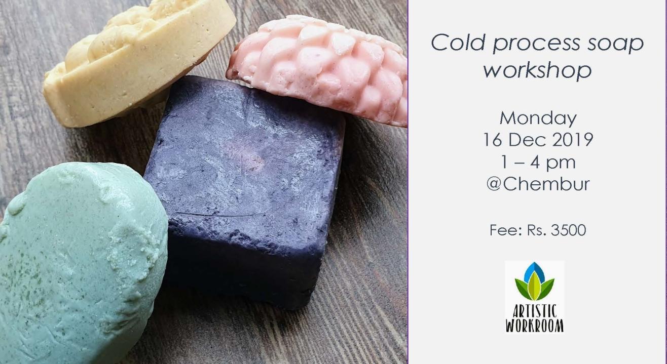 Cold process soap workshop