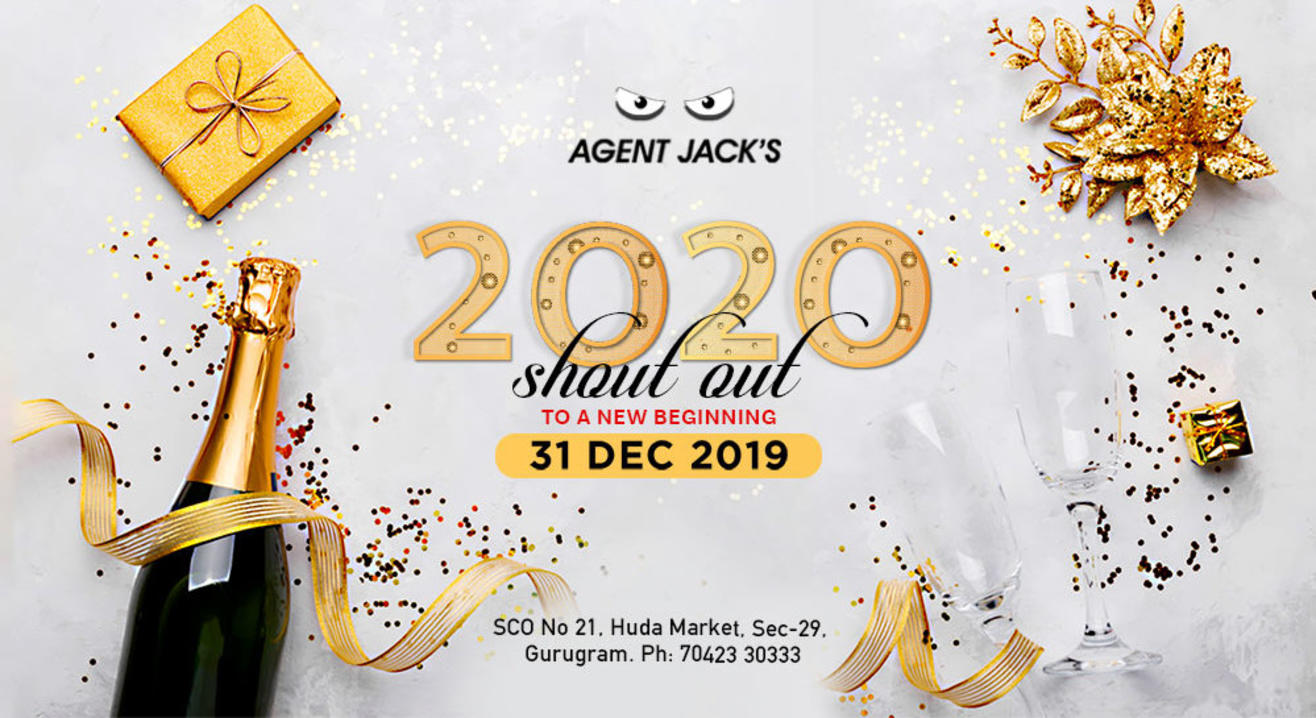 Welcome 2020 at  Agent Jack’s Bidding Bar