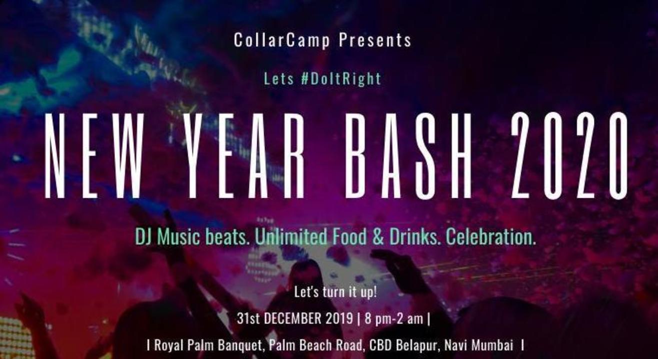 New Year Bash 2020 @Royal Palm Banquet, Navi Mumbai