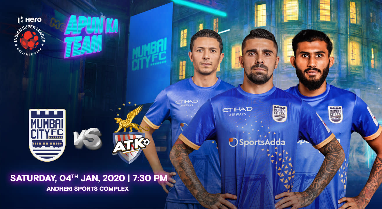 HERO Indian Super League 2019-20: Mumbai City FC vs ATK