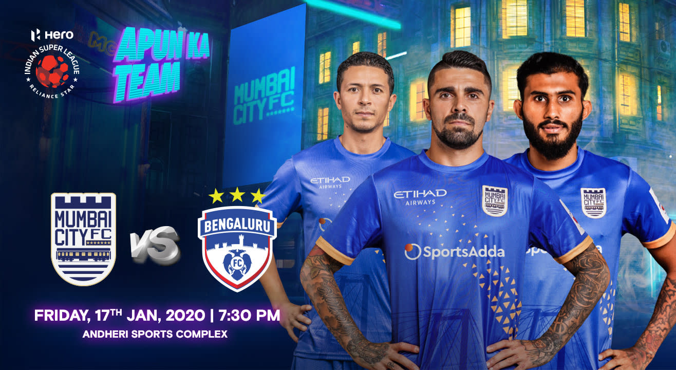 HERO Indian Super League 2019-20: Mumbai City FC vs Bengaluru FC