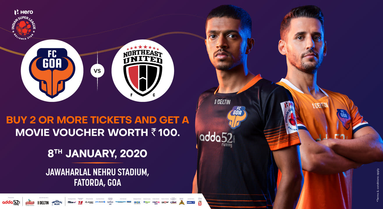 Hero Indian Super League 2019-20: FC Goa vs NorthEast United FC