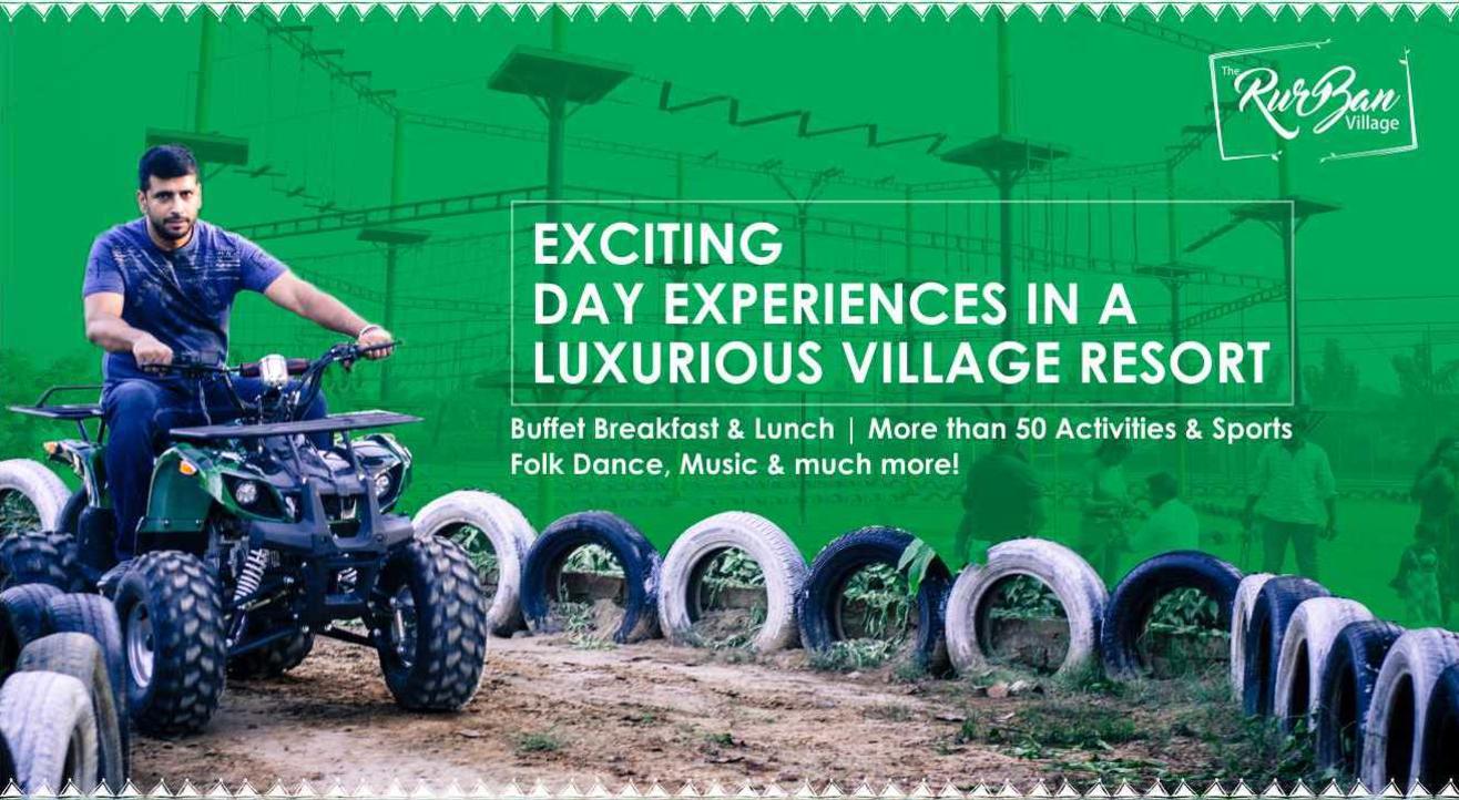 The Rurban Village - Full Day Adventure Activities and Buffet Food