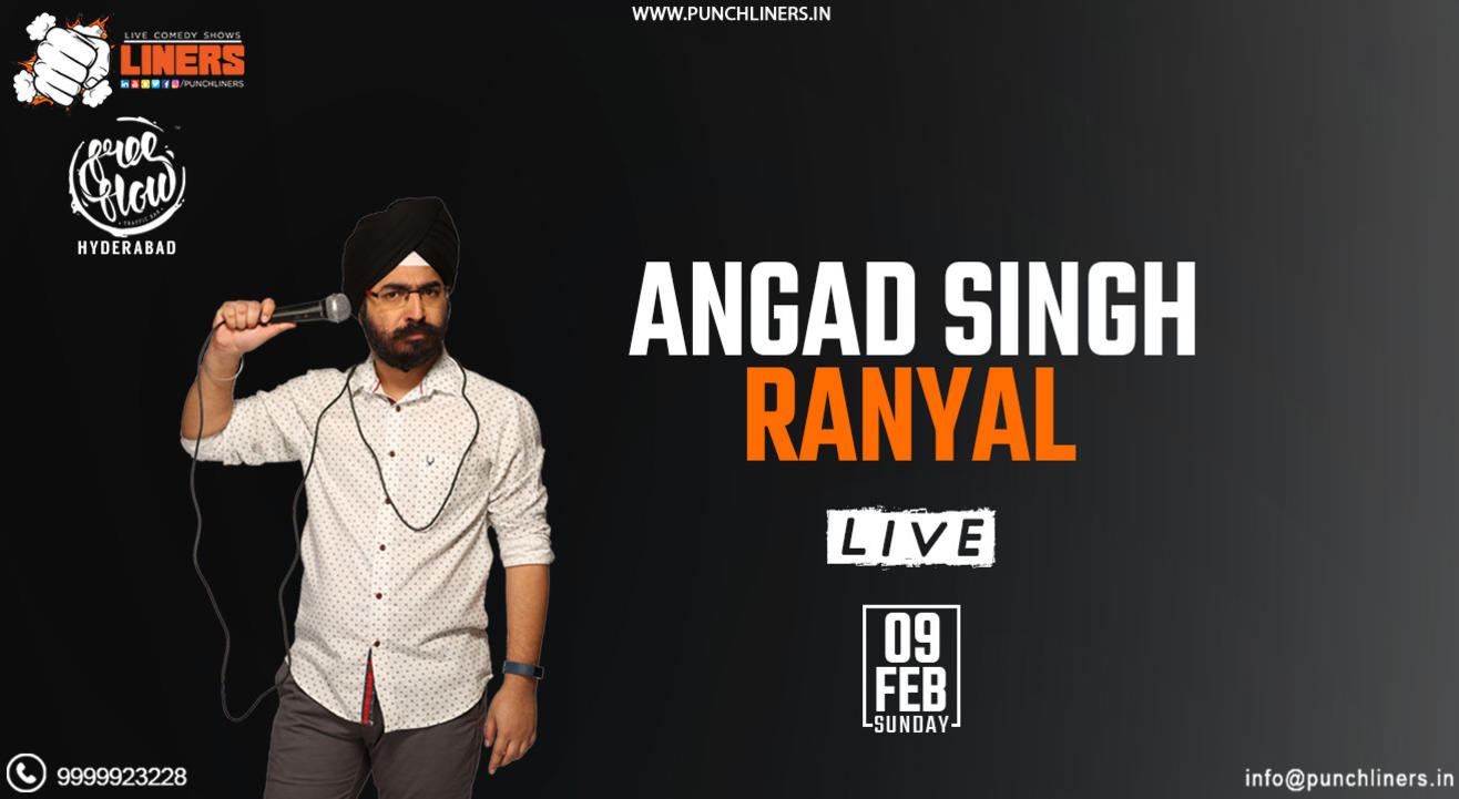 Punchliners Comedy Show ft Angad Singh Ranyal