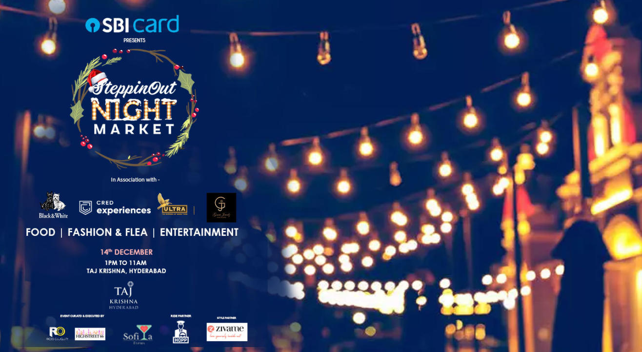 SteppinOut Night Market - Christmas Edition | Hyderabad