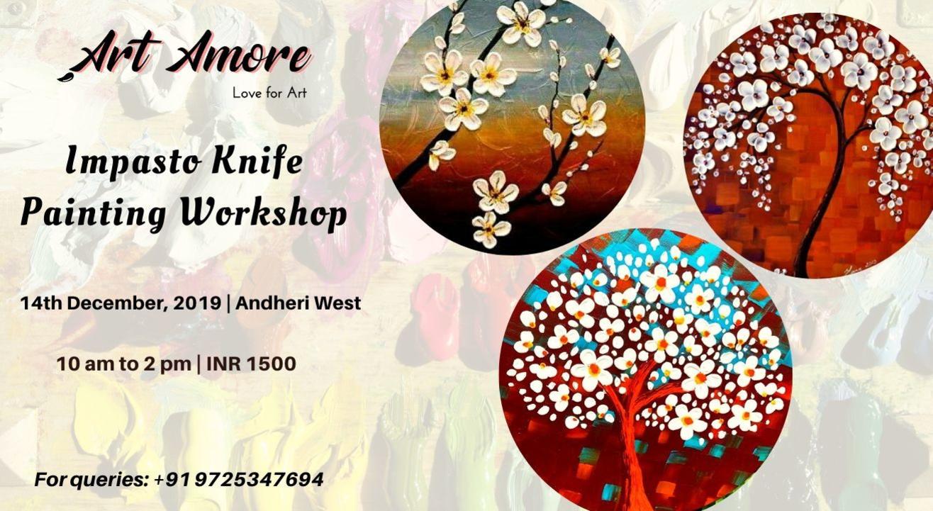 Impasto Knife Painting Workshop, Mumbai