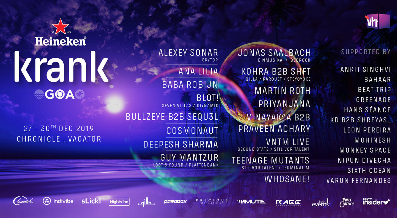 Heineken presents Krank GOA 2019