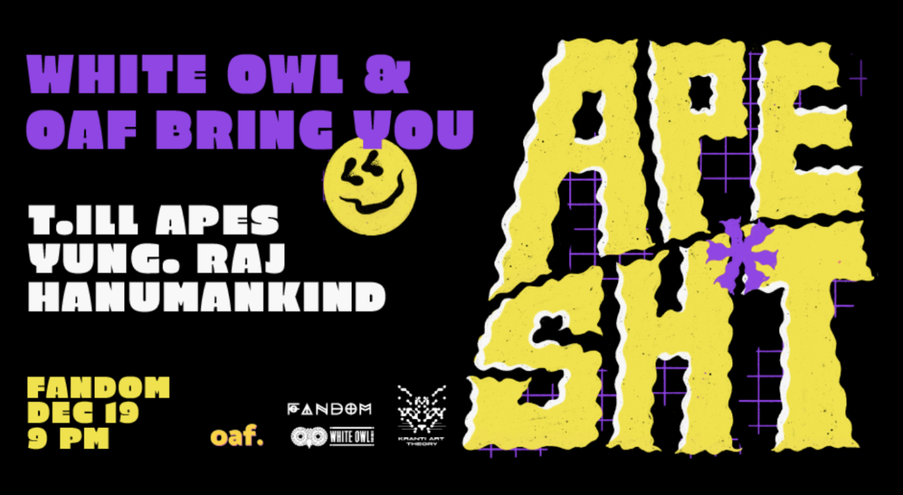 APE SH*T featuring T.ill apes, Hanumankind & Yung.raj