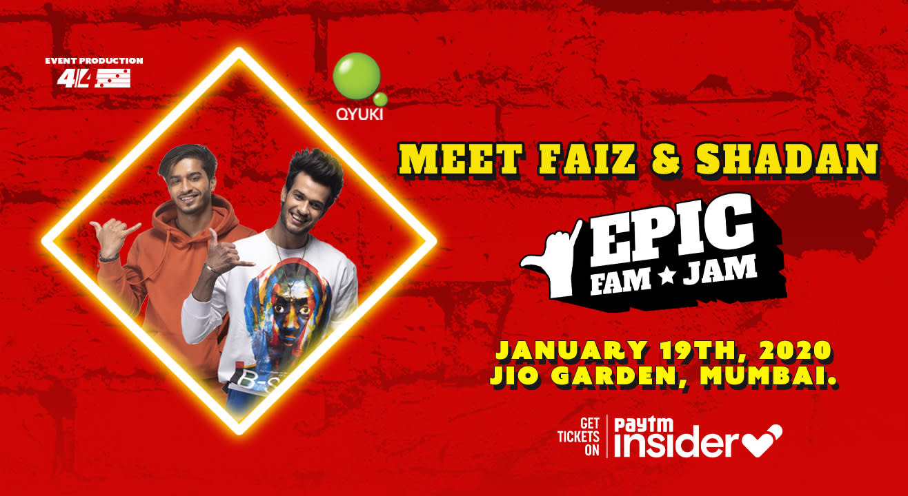 Meet Faiz & Shadan @ Epic Fam Jam | Mumbai | LIVE CONCERT