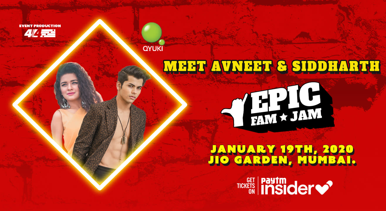 Meet Siddharth & Avneet @ Epic Fam Jam | Mumbai | LIVE CONCERT