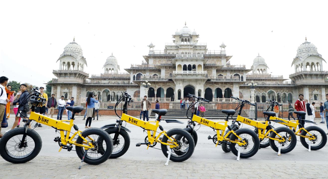 B:Live E-bike Tours -  Regal Ride of Jaipur