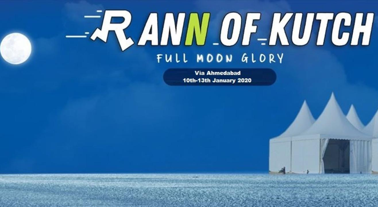 Rann Of Kutch Full Moon Glory Via Ahmedabad