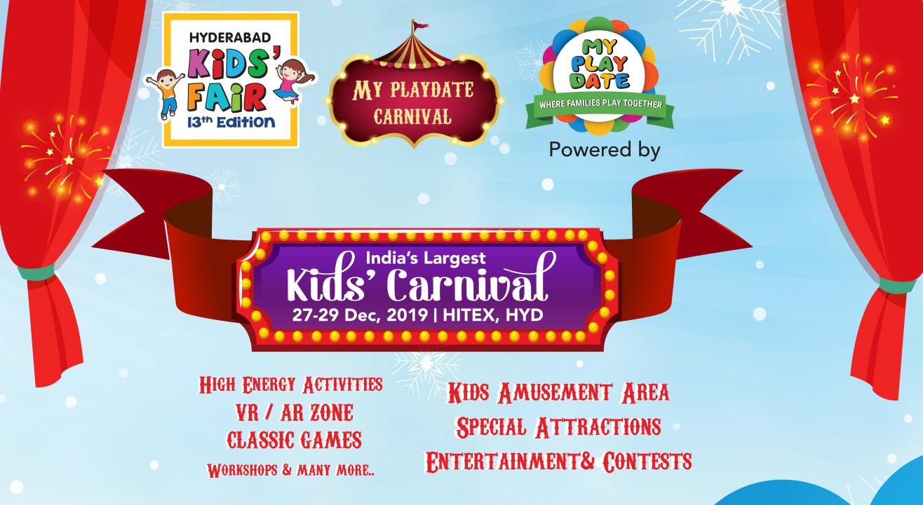 My Playdate Carnival Hyderabad Kids Fair 2019