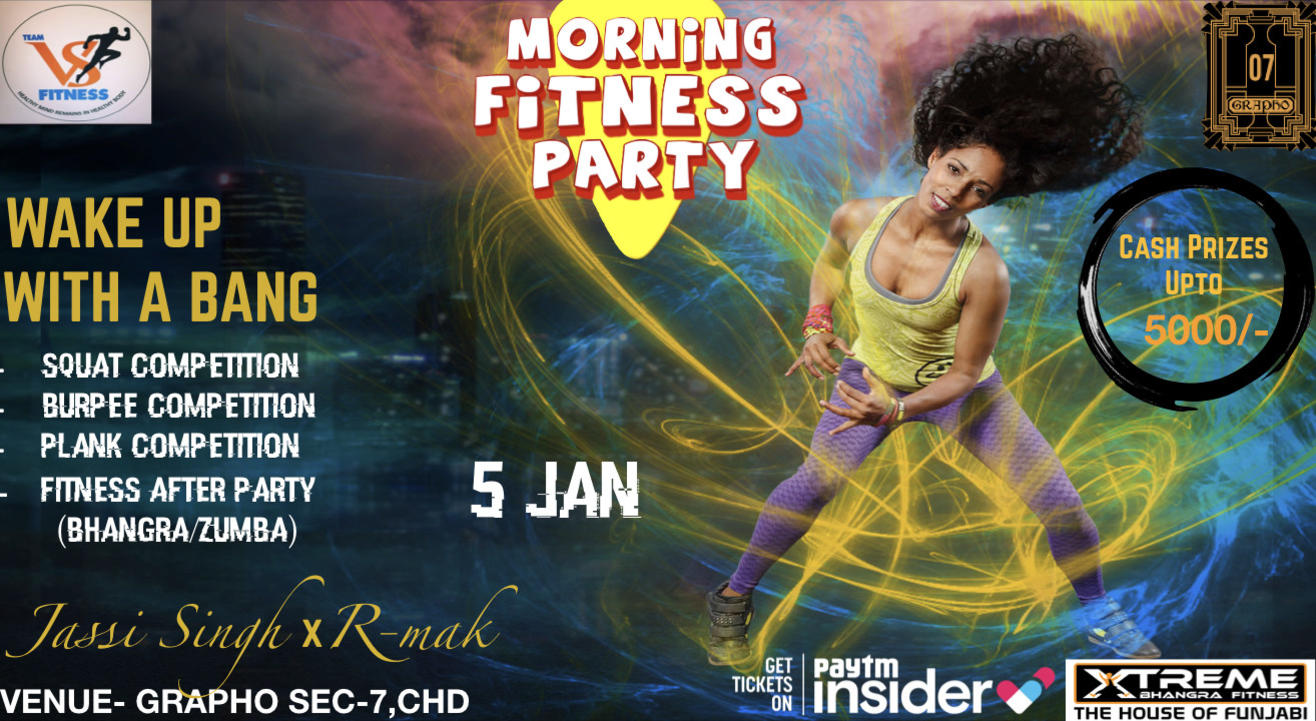 MORNING FITNESS PARTY BY TEAM VS FITNESS