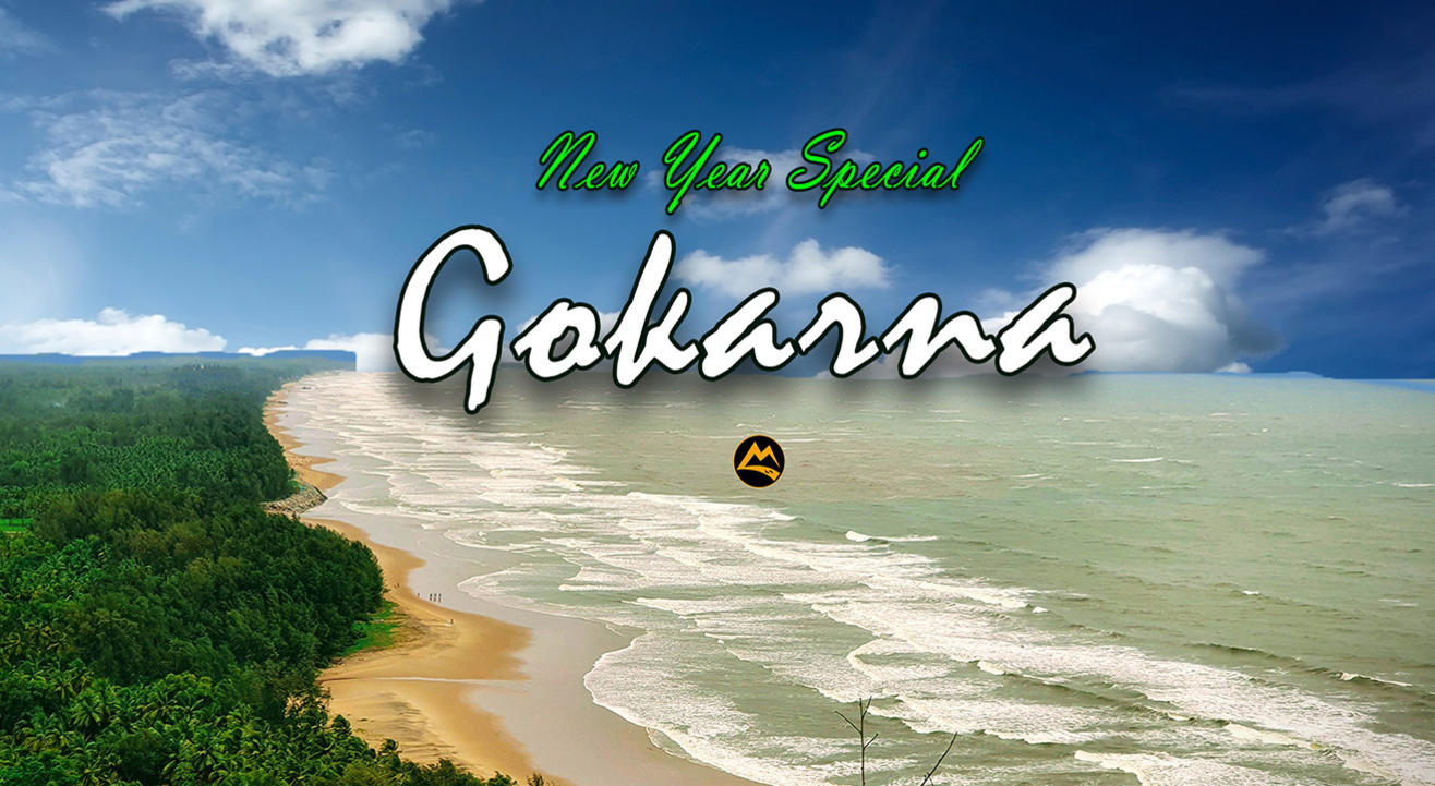 New Year@ Gokarna:Nirvana Camping, Boat Ride, Beach Trek, Vibhooti Falls, Yana | Muddie Trails