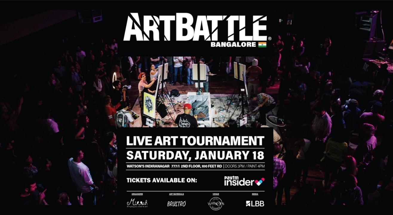 Art Battle Bangalore - 18 Jan 2020