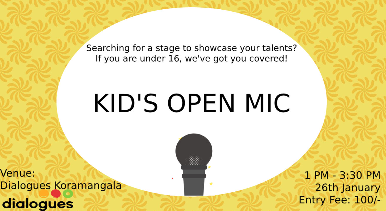 Open Mic for KIDS