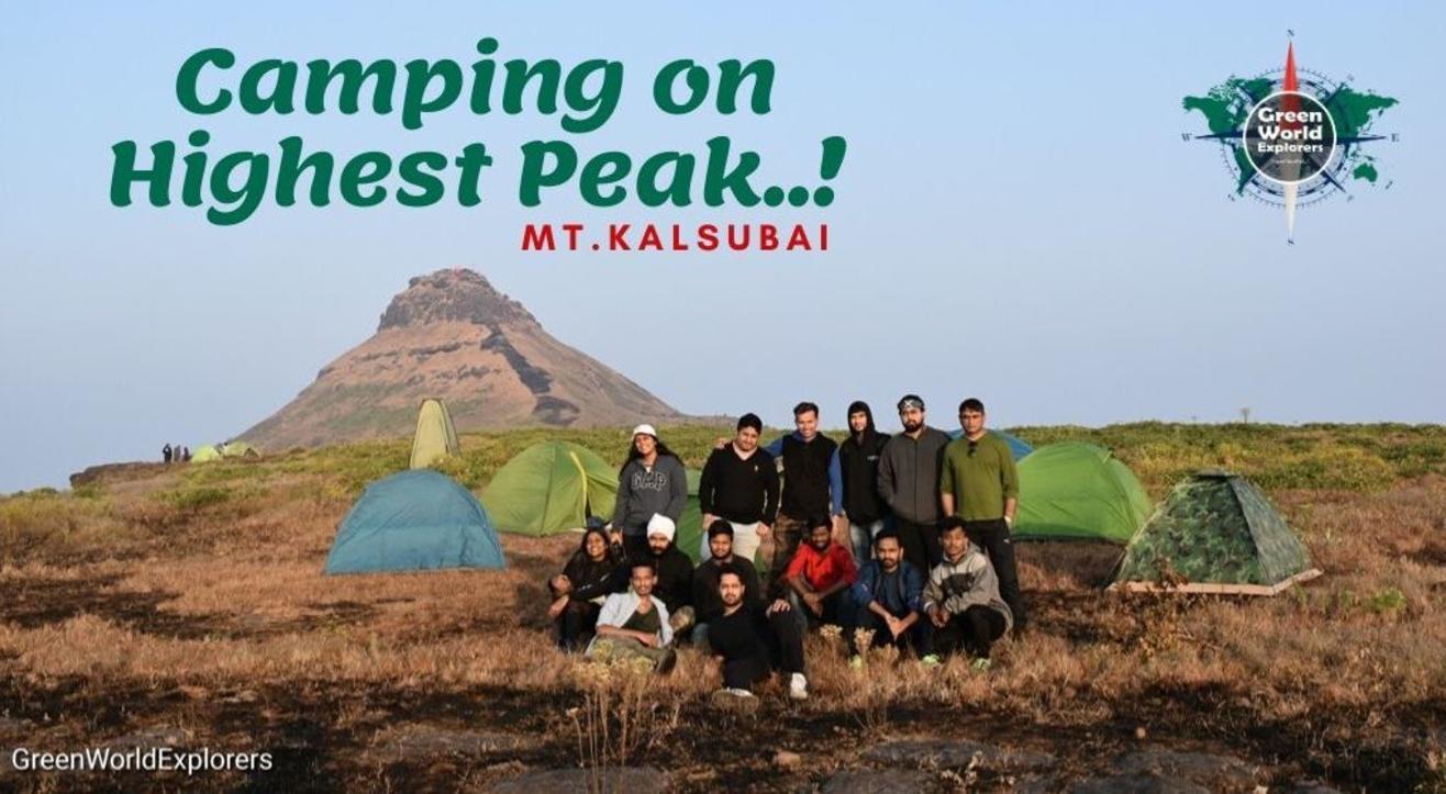 Camping on Highest Peak Mt.Kalsubai