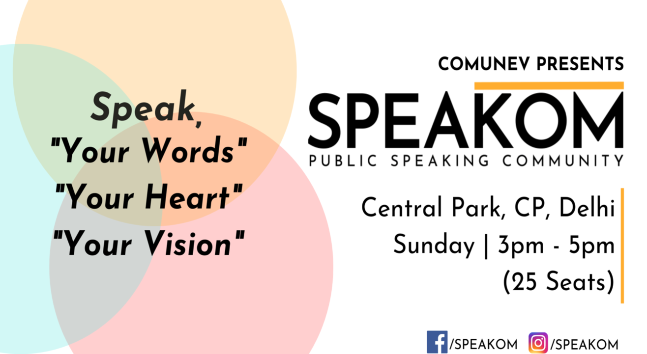 Speakom Delhi - Public Speaking Community