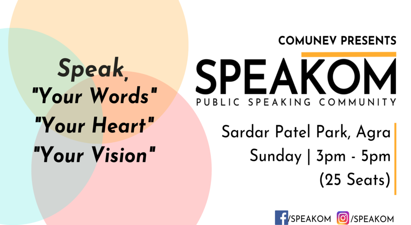 Speakom Agra - Public Speaking Community