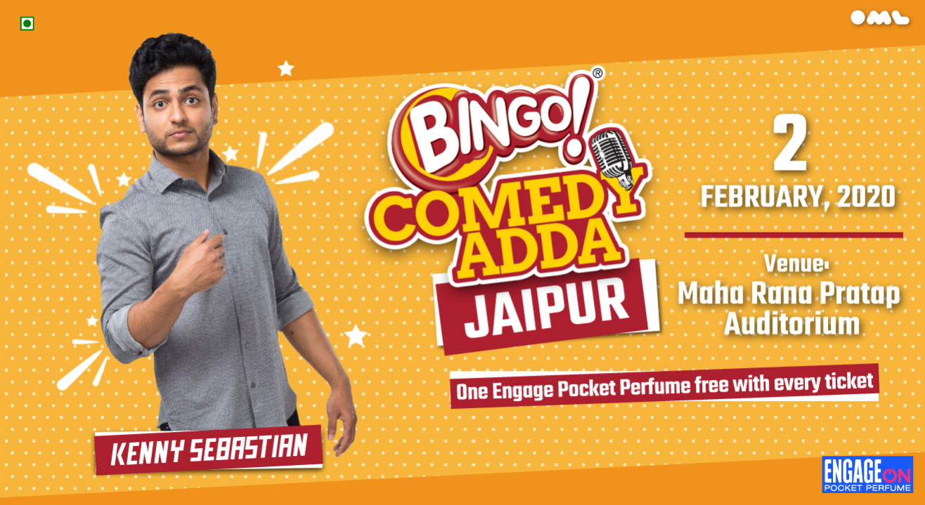 Bingo comedy Adda present Kenny Sebastian | Jaipur