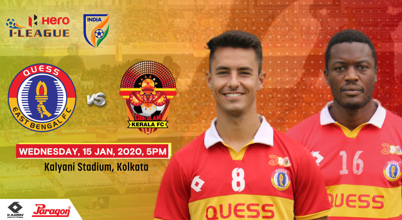 Hero I League 2019-20 - Quess East Bengal FC vs Gokulam Kerala FC