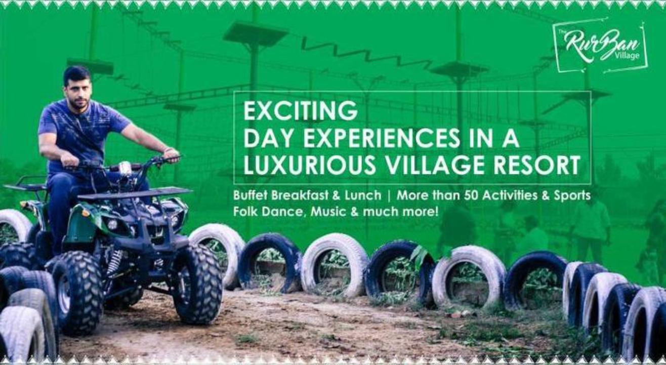 The Rurban Village - Full Day Adventure Activities and Buffet Food