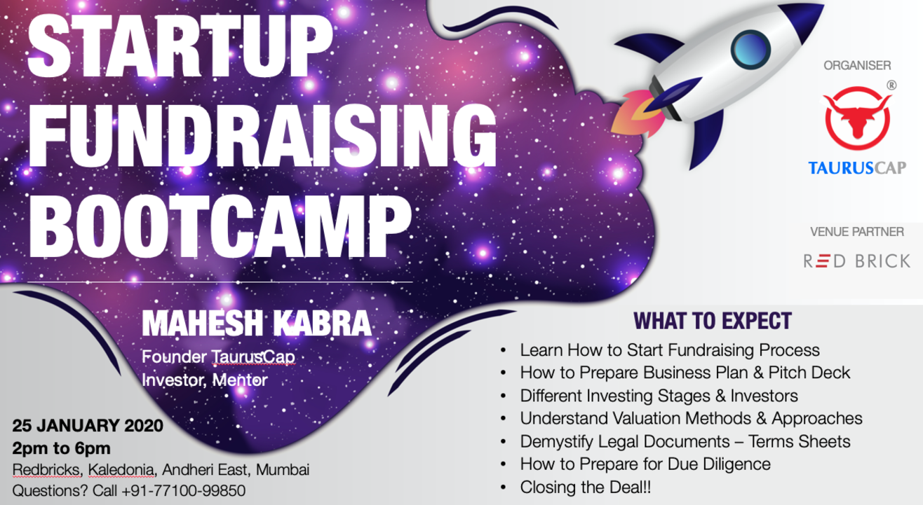 Startup Fundraising Bootcamp