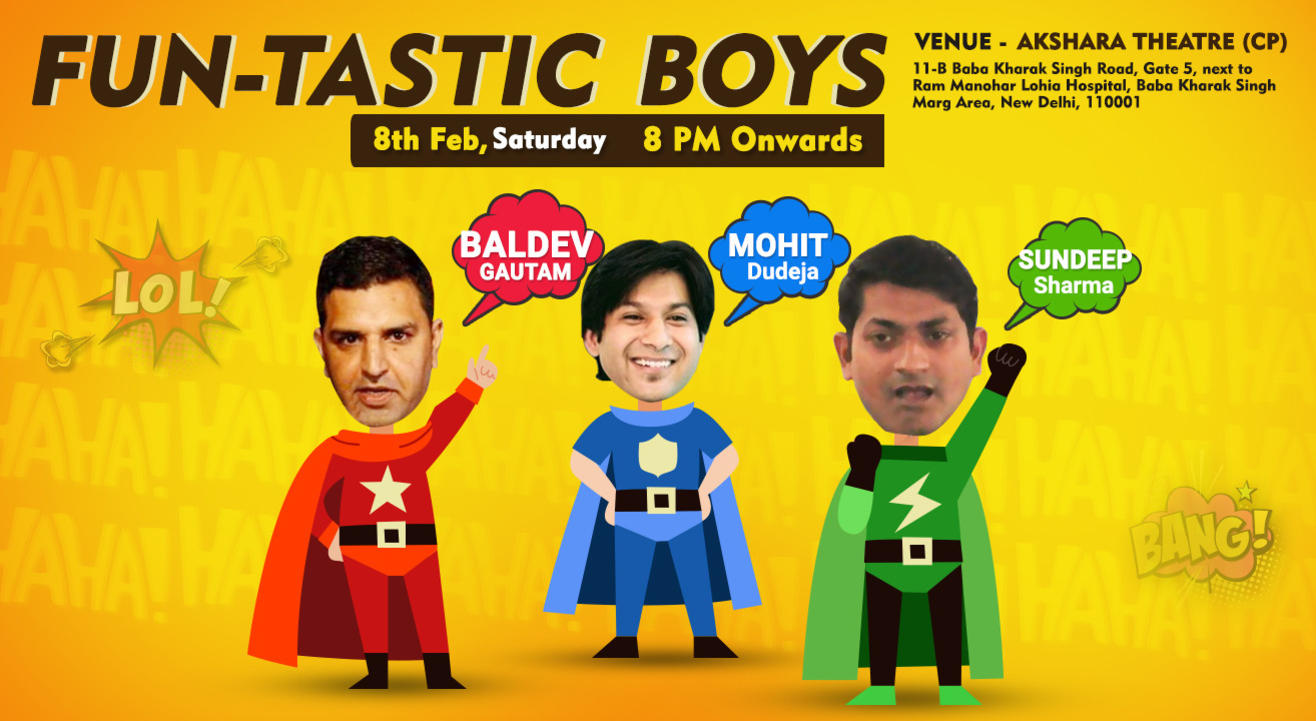 Fun-Tastic Boys - A Special Stand-Up Comedy Shows 