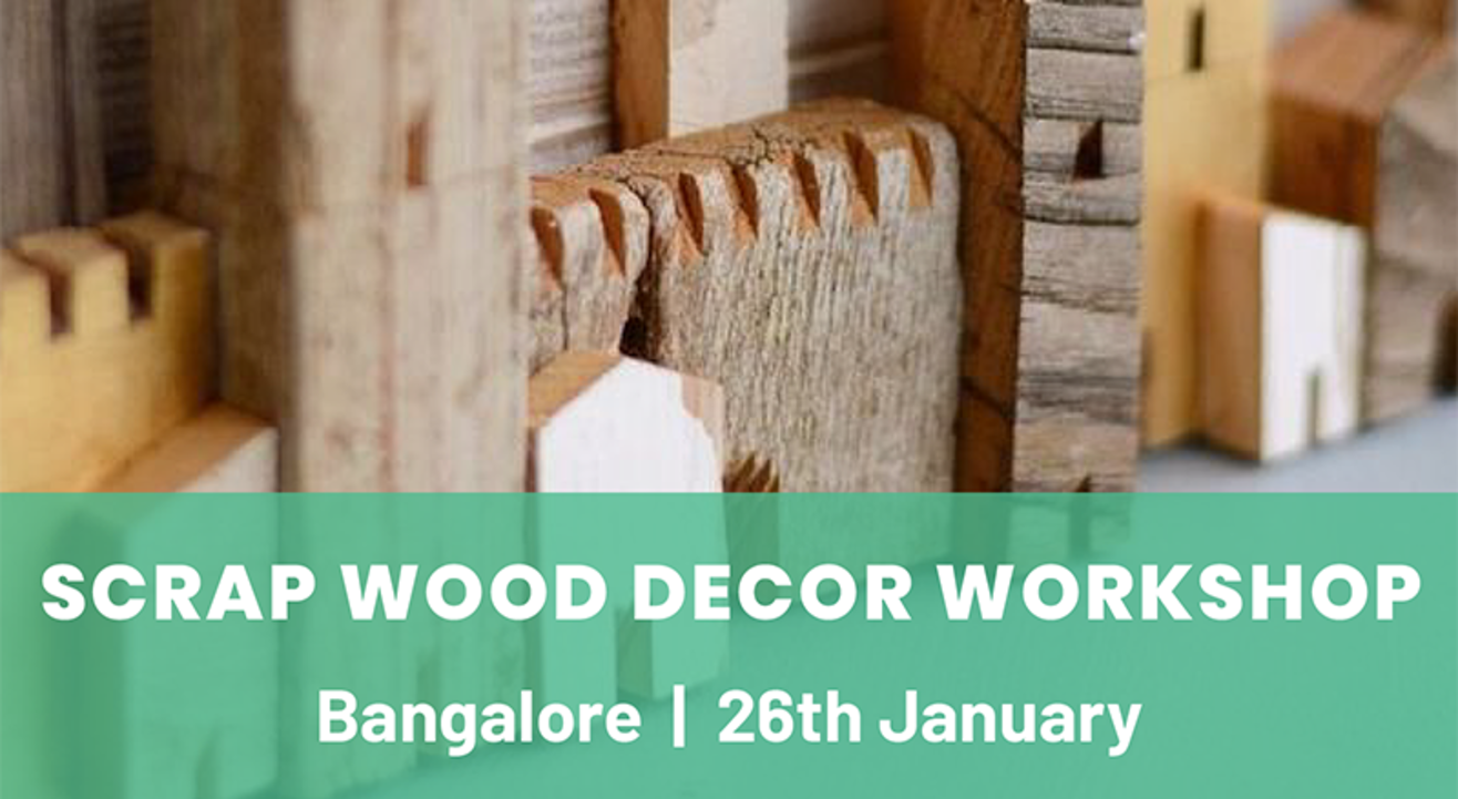 Scrap wood decor workshop