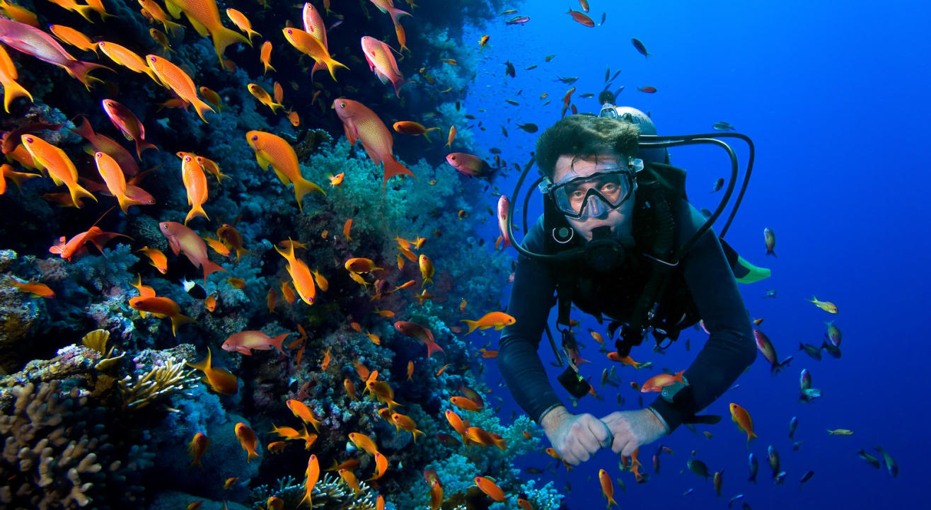 Scuba Diving at Grande Island