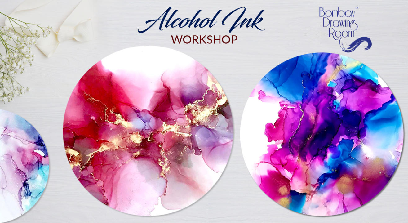 Alcohol Ink Workshop by Bombay Drawing Room