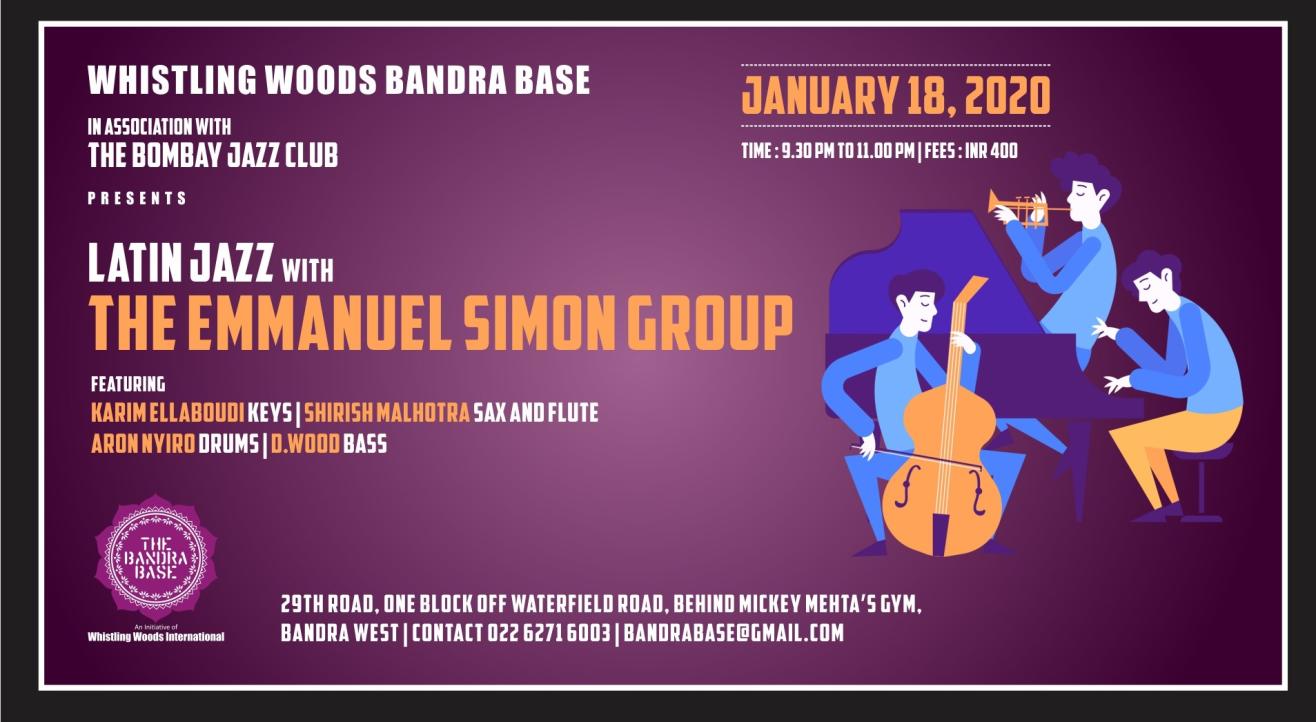 Latin Jazz with the Emmanuel Simon Group