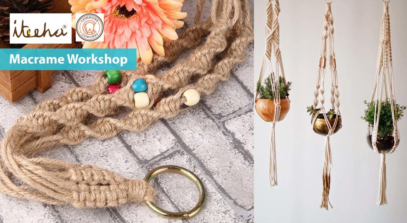 Macrame Workshop-Plant Holder