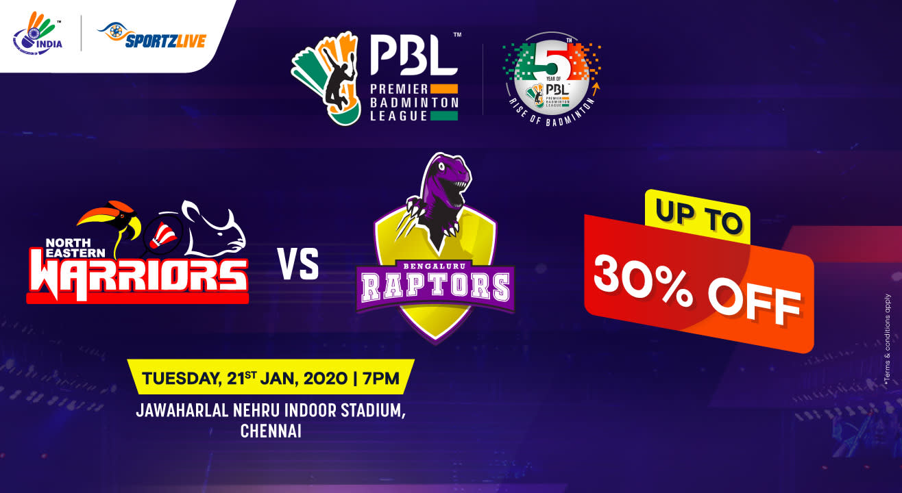 PBL 2020: North Eastern Warriors vs Bengaluru Raptors