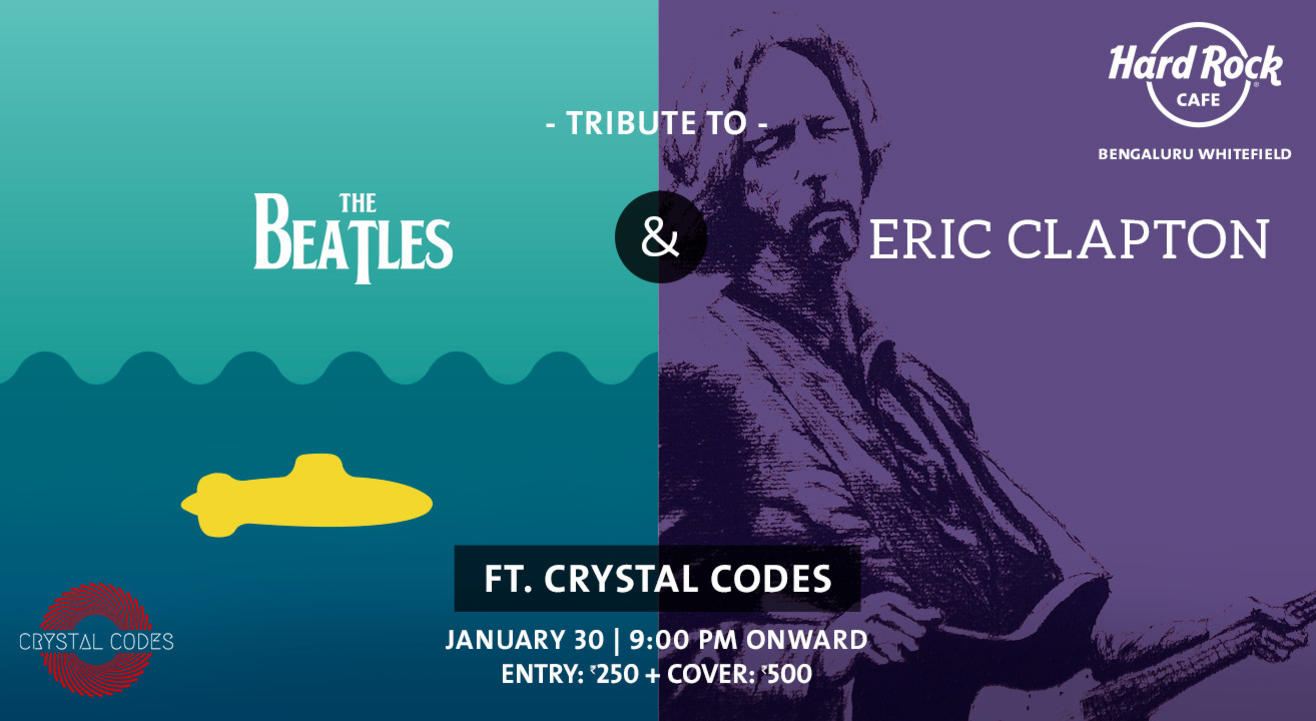 Tribute to The Beatles & Eric Clapton ft. Crystal Codes