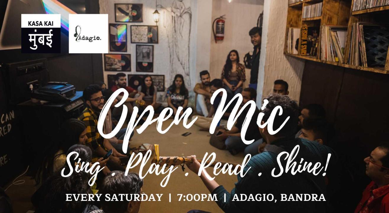 Open Mic At Adagio, Bandra