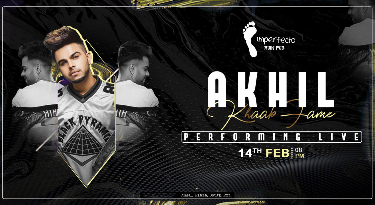 Akhil (Khaab Fame) Performing Live | Valentines Day