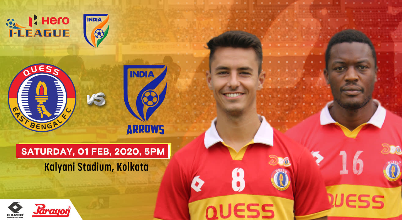 Hero I League 2019-20 - Quess East Bengal FC vs Indian Arrows