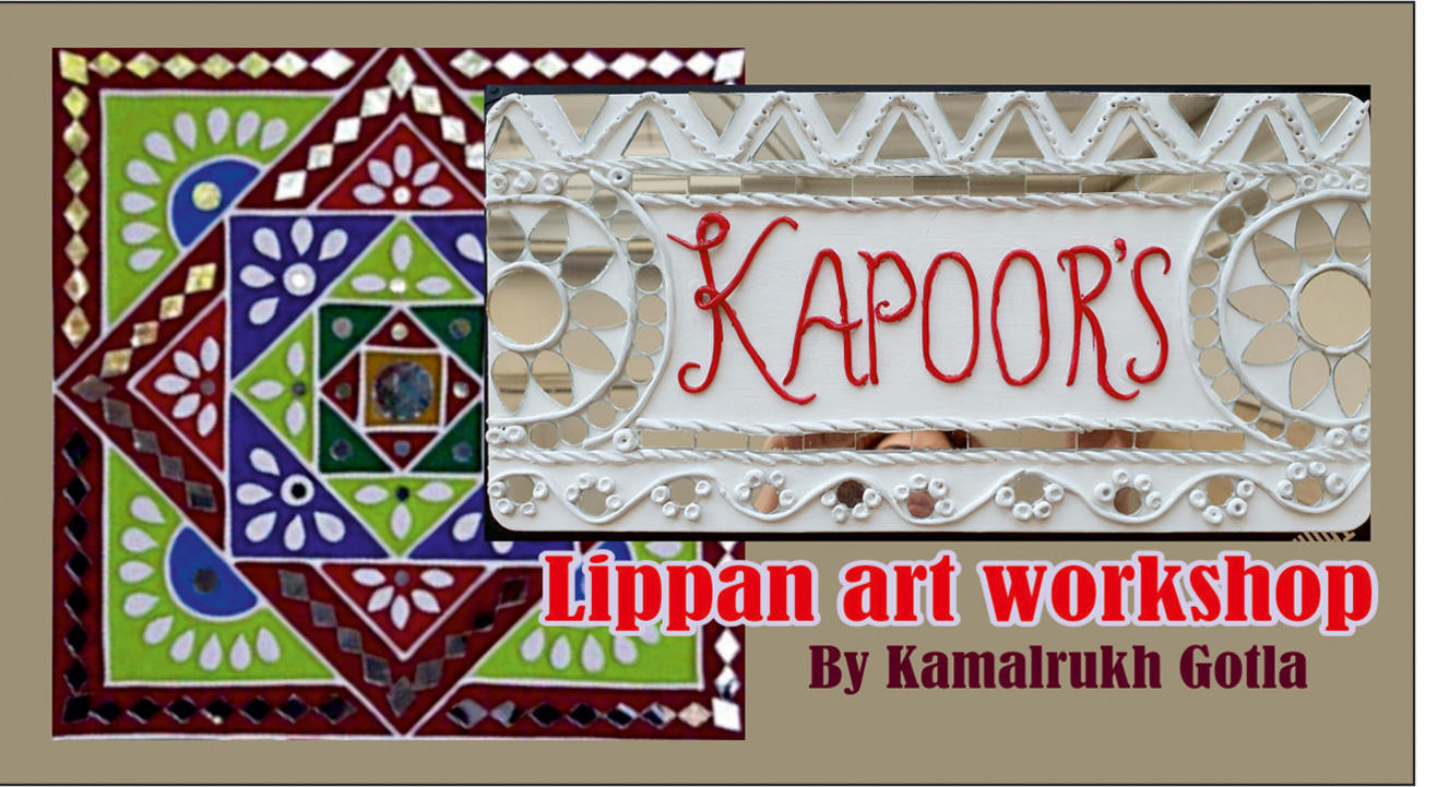 Lippan Art (Nameplate) workshop