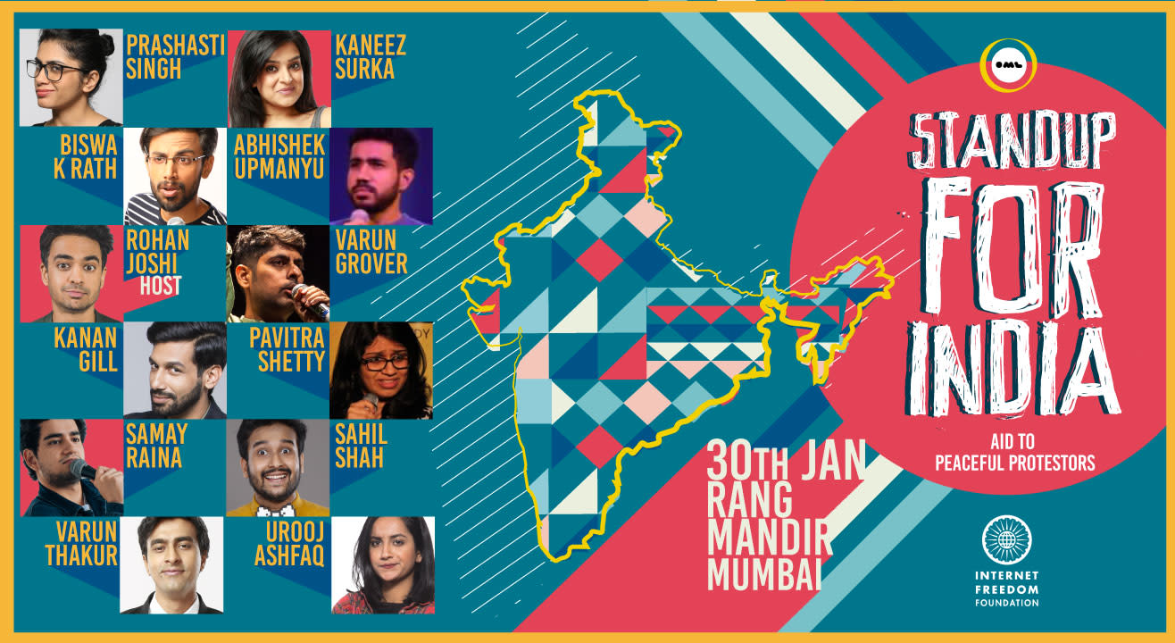 Stand Up for India – A Charity Show