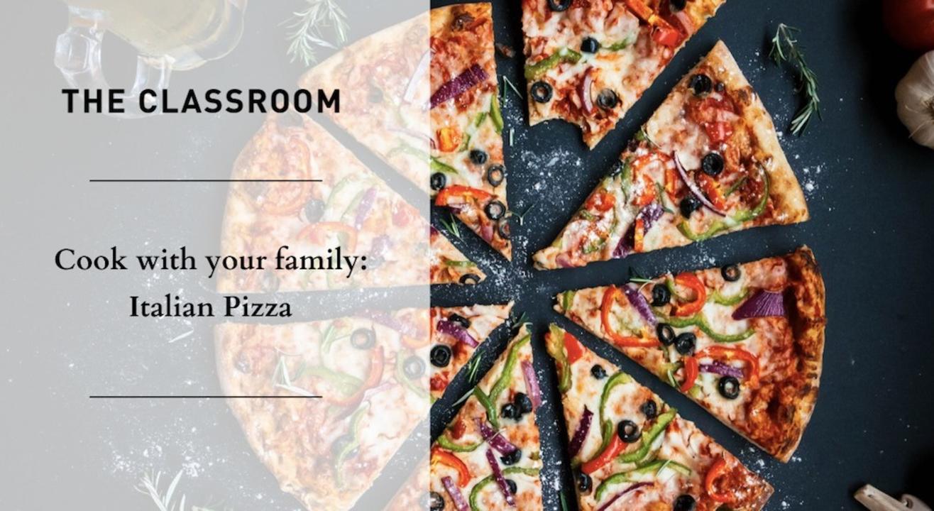 Cook with your family: Italian Pizza