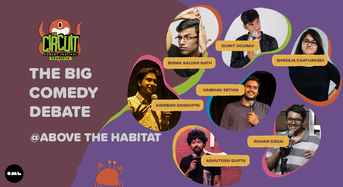 The Big Comedy Debate ft. Biswa, Anirban, Vaibhav and more! | The Circuit Comedy Festival, Mumbai