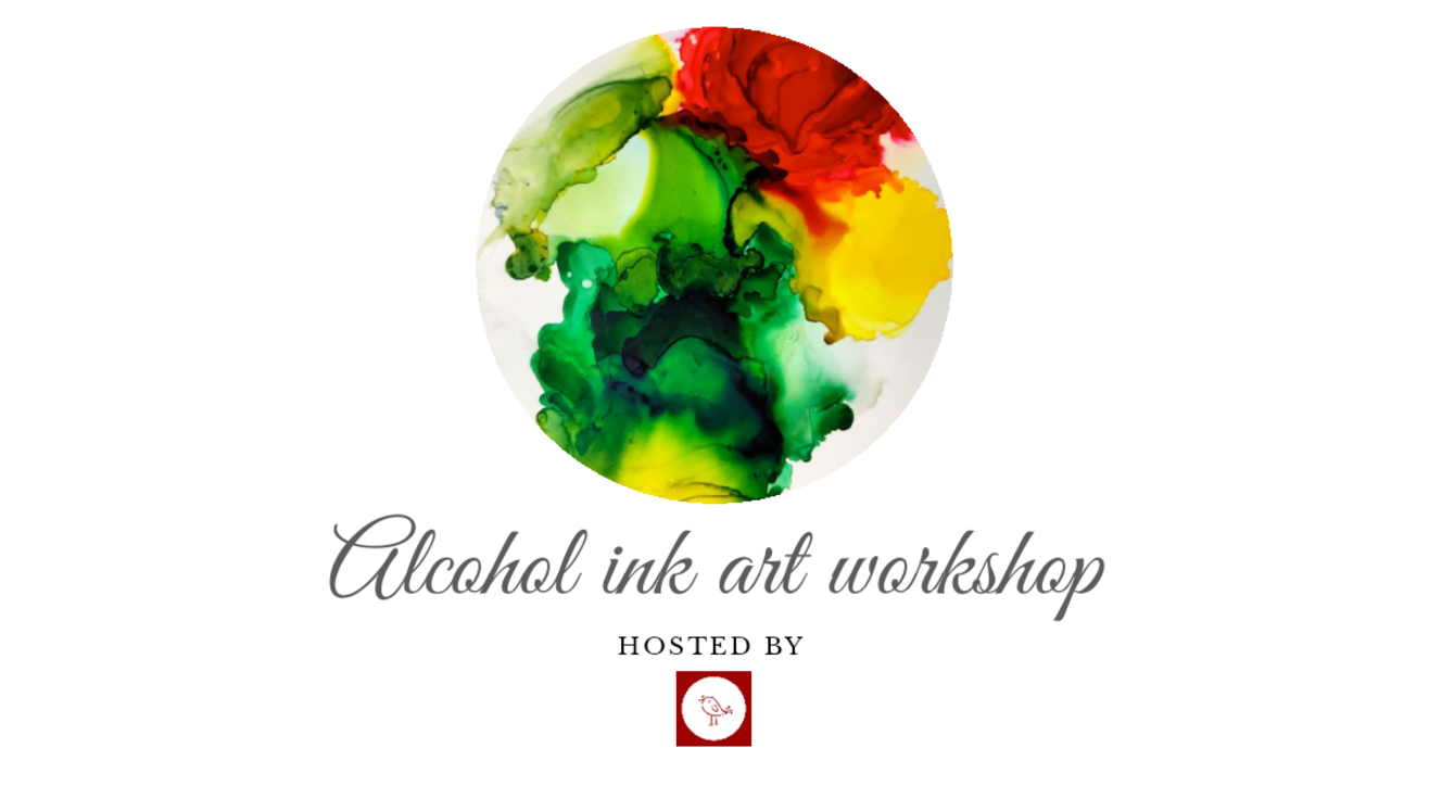 Alcohol ink art workshop by decor chidiya