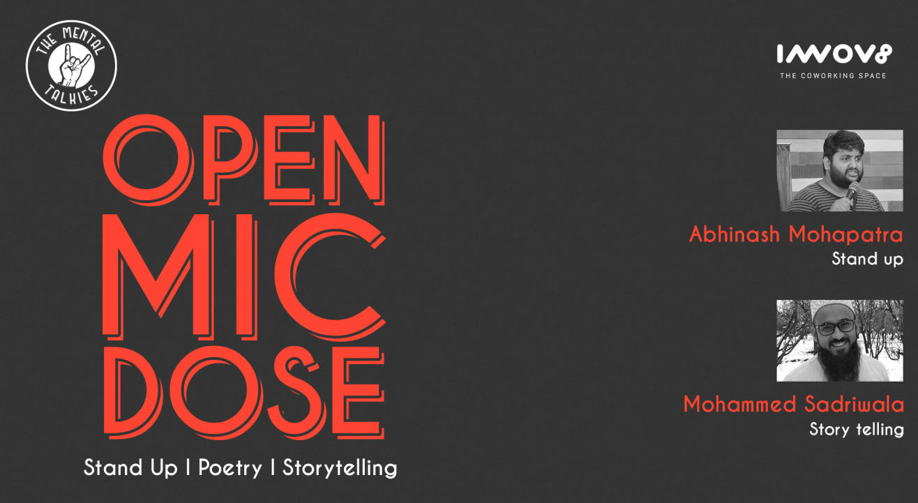 Open Mic Dose-Stand Up Comic, Poetry, Storytelling