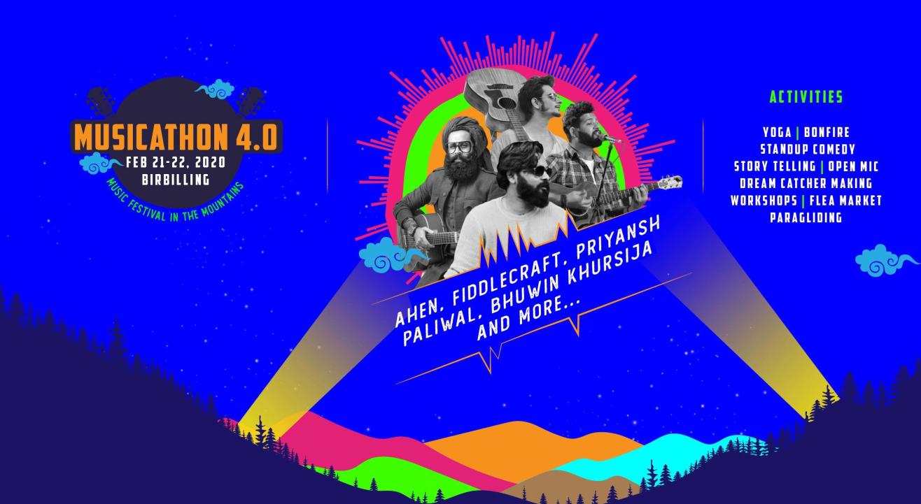 Musicathon Bir - A music festival in the mountains